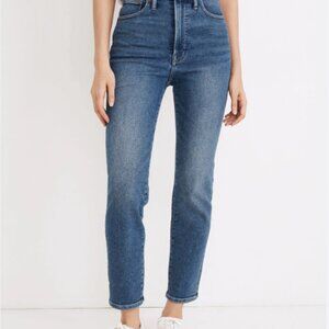 MADEWELL The Petite Perfect Vintage Jeans in Maplewood Wash size 26